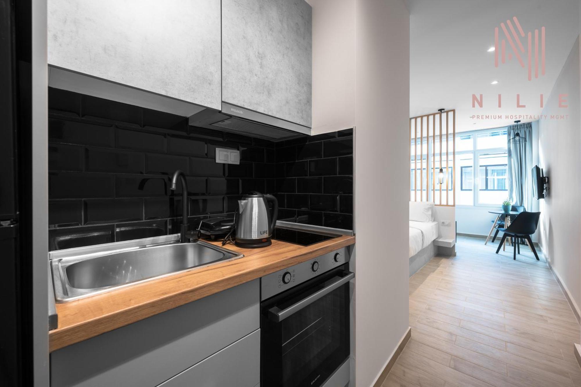 V1, Nilie Hospitality Mgmt Apartment เทสซาโลนิกิ ภายนอก รูปภาพ